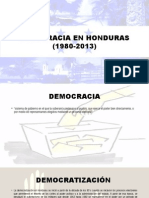 Democracia en Honduras (1980-2013)