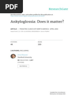 Ankyloglosia