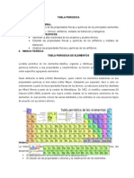 Practica #1 - Estudio de La Tabla Periodica