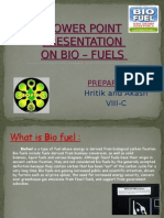 Power Point Presentation On Bio - Fuels