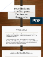 Delitos de Flagrancia