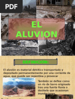 EL ALUVION Diapositivas