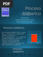 Proceso Isobarico