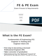 FE and PE Exam