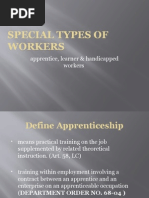 Special Types of Workers