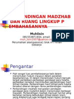 Perbandingan Madzhab Dan Ruang Lingkup Pembahasannya