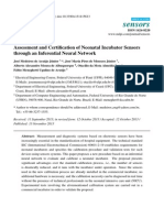 Sensors: Assessment and Certification of Neonatal Incubator Sensors Through An Inferential Neural Network