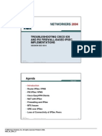 TroublesCisco IOS Firewallhooting Cisco IOS Firewall-Based and Cisco Secure PIX Firewall-Based IPSec VPNs