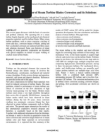 Critical Review Paper of Steam Turbine Blades Corrosion and Its Solutions