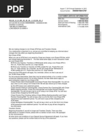 Jpmorgan Chase Bank, N.A. P O Box 659754 San Antonio, TX 78265 - 9754 August 17, 2015 Through September 14, 2015 Account Number