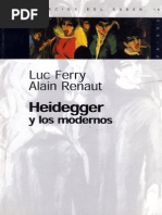 Heidegger y Los Modernos - Luc Ferry & Alain Renaut