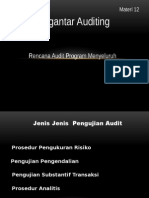 Kelompok 6 Materi 12 Rencana Audit Program Menyeluruh