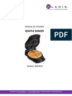 Manual Waffle Maker Blanik PDF