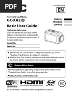 GC-XA2 Basic User Guide: Action Camera