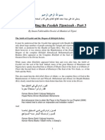 Understanding The Faydah Tijaniyyah - Part 3 by Shaykh Fakhruddin Owaisi