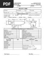 Pilot Card