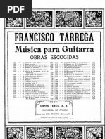 Francisco Tarrega - Estudio en Forma de Minueto