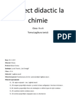 Proiect Didactic La Chimie Nr1 Pr2