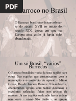 O Barroco No Brasil