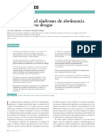 Tratamiento Del Síndrome de Abstinencia Al Alcohol y Otras Drogas