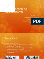 Preparacion y Herramental