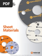 Novus Sheet Materials PDF