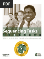 Sequencing Tasks: ATESL Adult ESL Curriculum Framework