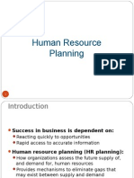 Human Resouces Planning