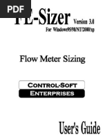 FE SizerUserManual