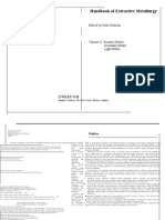 Handbook of Extractive Metallurgy: Edited by Fathi Habashi