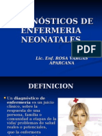 Diagnósticos de Enfermeria Neonatales