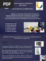 Análisis de Alimentos Presentación