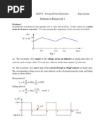 HW 1 Solutions