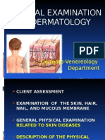 Physical Examination in Dermatology