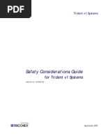 9720096-002 Safety Considerations Guide, Trident v1