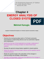 Thermodynamics (TKJ3302) Lecture Notes - 4 Energy Analysis of Closed Systems