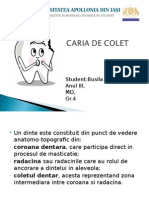 Referat Caria de Colet