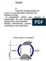 Causas de Deterioração de Equipamentos