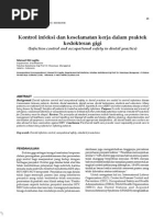 Kontrol Infeksi Dalam Praktek Kedokteran Gigi