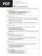 Intended Order of Play For Day 8 Tuesday 7 July: Centre Court - 1:00Pm