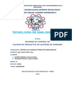 ALMIBAR DE DURAZNO CONTROL DE CALIDAD Actualizado