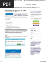 Installing Lync Server 2013 Std. Ed. On Windows Server 2012 - OrcsWeb Hosting