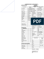 Laboratory Flow Sheet: Hematology Blood Chemistry