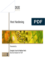 Host Hardening