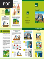 Folleto Eliminacion Envases de Plaguicidas