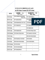 I / II Semester 2014 Scheme & I Semester 2015 (CBCS) Scheme