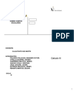 Integrales de Linea Sobre Campos Escalares Trabajo Final