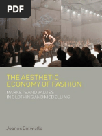 The Aesthetic Economy of Fashion (Dress, - Entwistle, Joanne