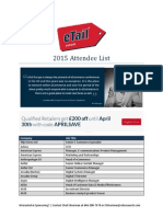 Etail Attendee List 2015