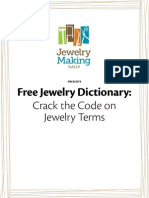 Jewelry Making Dictionary Glossary 